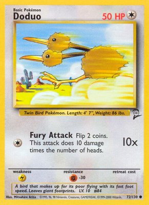 Doduo, Base Set 2