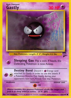 Gastly, Base Set 2