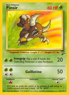 Pinsir, Base Set 2