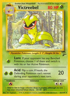 Victreebel, Base Set 2