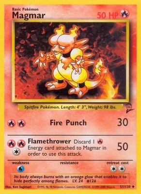 Magmar, Base Set 2