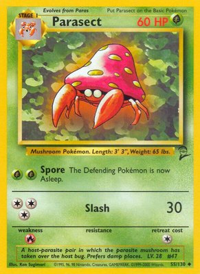 Parasect, Base Set 2