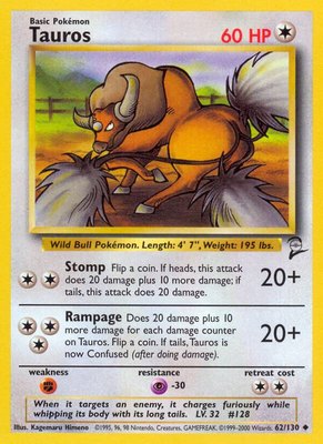 Tauros, Base Set 2