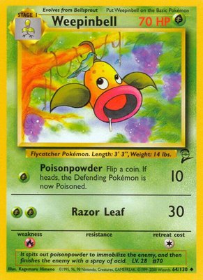 Weepinbell, Base Set 2