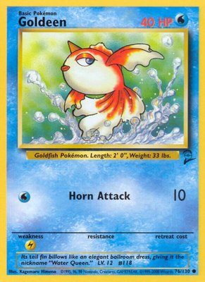 Goldeen, Base Set 2