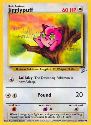 Jigglypuff, Base Set 2