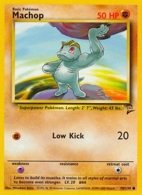 Machop, Base Set 2