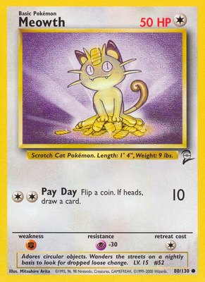 Meowth, Base Set 2