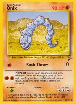 Onix, Base Set 2