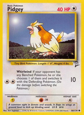 Pidgey, Base Set 2