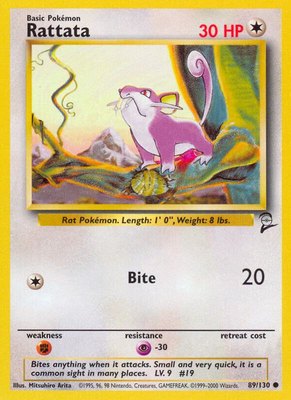 Rattata, Base Set 2