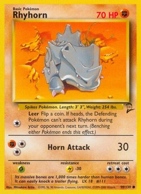 Rhyhorn, Base Set 2