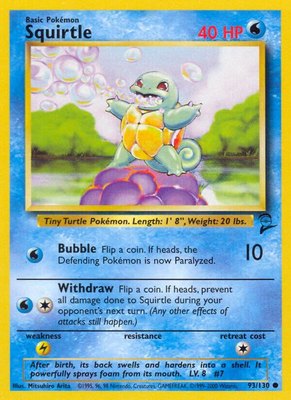Squirtle, Base Set 2