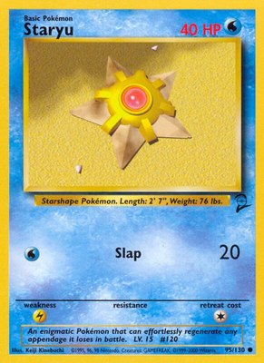 Staryu, Base Set 2