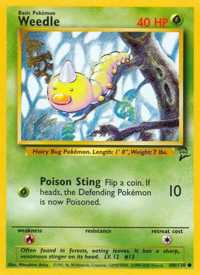 Weedle, Base Set 2