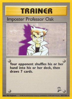 Imposter Professor Oak, Base Set 2