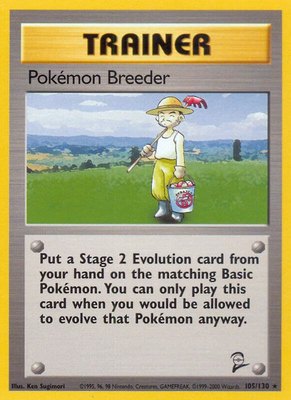 Pokemon Breeder, Base Set 2