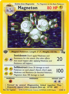 Magneton (11), Fossil
