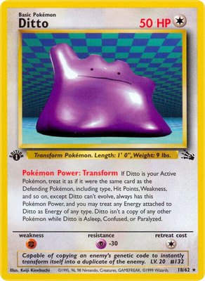 Ditto (18), Fossil
