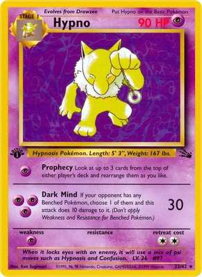 Hypno (23), Fossil