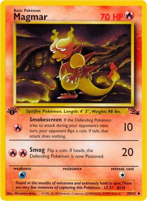 Magmar, Fossil