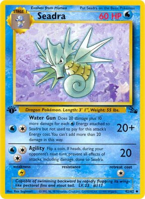 Seadra, Fossil