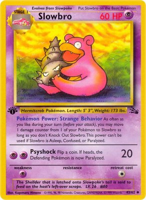 Slowbro, Fossil