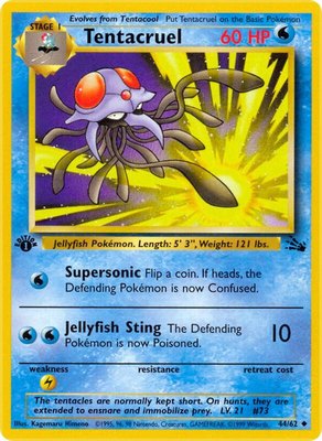 Tentacruel, Fossil