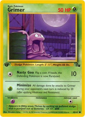 Grimer, Fossil