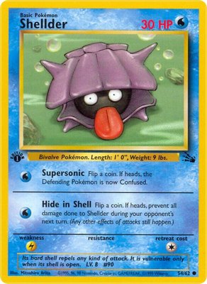 Shellder, Fossil