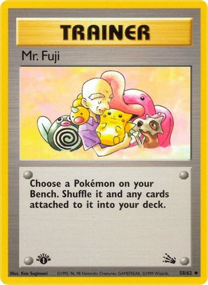 Mr. Fuji, Fossil
