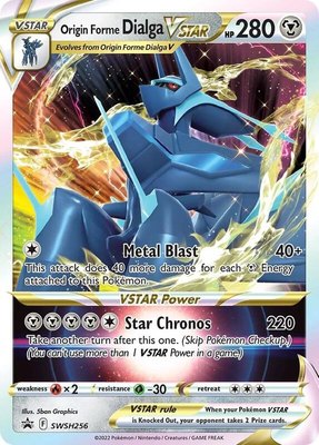 Origin Forme Dialga VSTAR, Sword & Shield Promo Cards