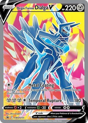Origin Forme Dialga V, Sword & Shield Promo Cards