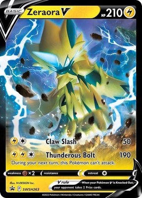 Zeraora V, Sword & Shield Promo Cards