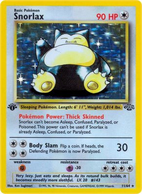 Snorlax (11), Jungle