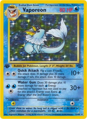 Vaporeon (12), Jungle