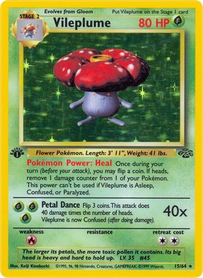 Vileplume (15), Jungle