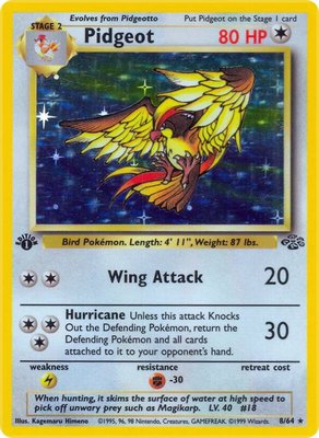 Pidgeot (8), Jungle