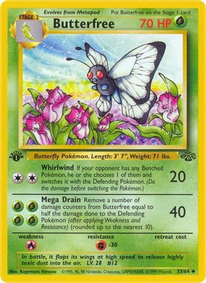 Butterfree, Jungle