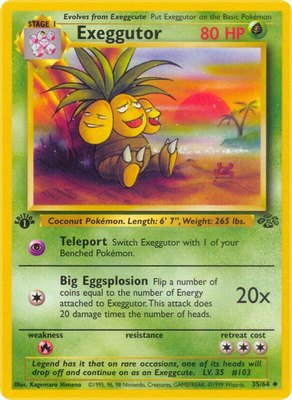Exeggutor, Jungle