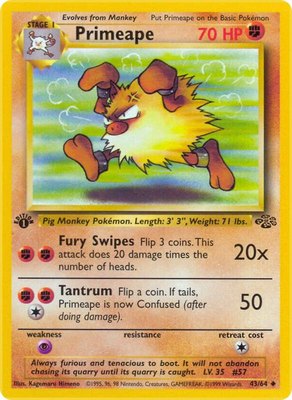 Primeape, Jungle