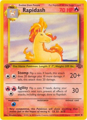 Rapidash, Jungle