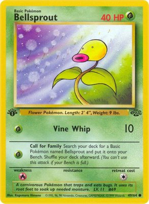 Bellsprout, Jungle