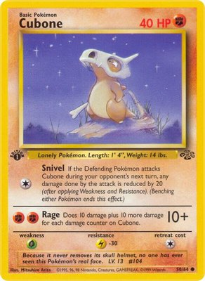 Cubone, Jungle