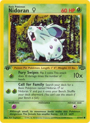 Nidoran F, Jungle