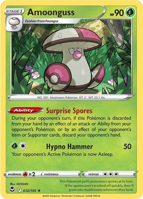 Amoonguss, Silver Tempest