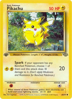 Pikachu, Jungle