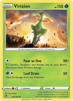 Virizion, Silver Tempest