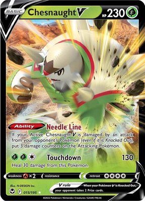 Chesnaught V, Silver Tempest