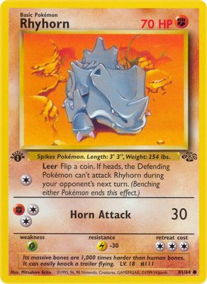 Rhyhorn, Jungle